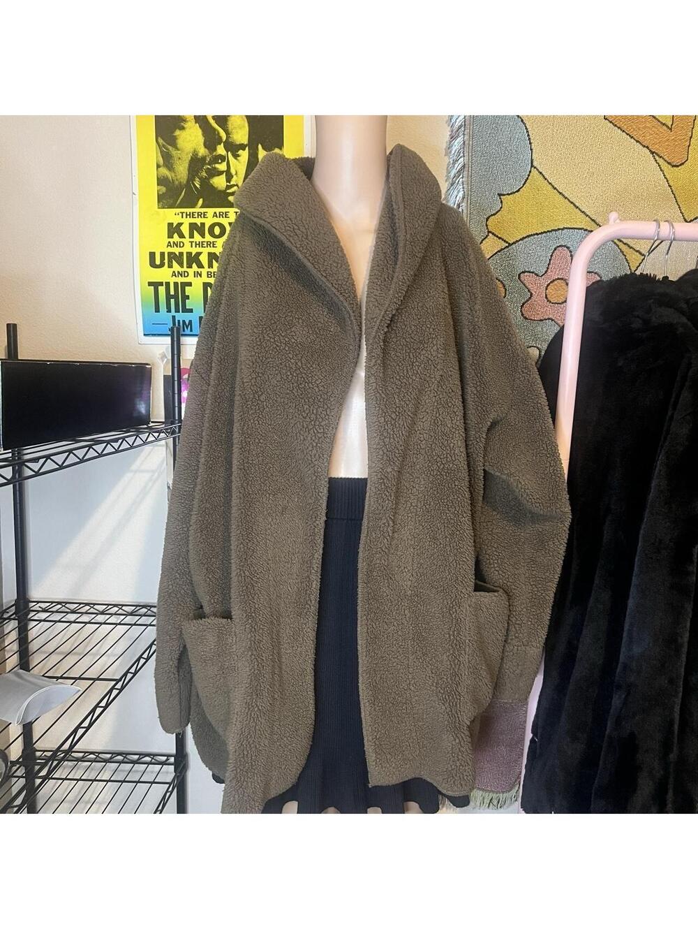 Koolaburra x UGG Brown Sherpa Teddy Coat